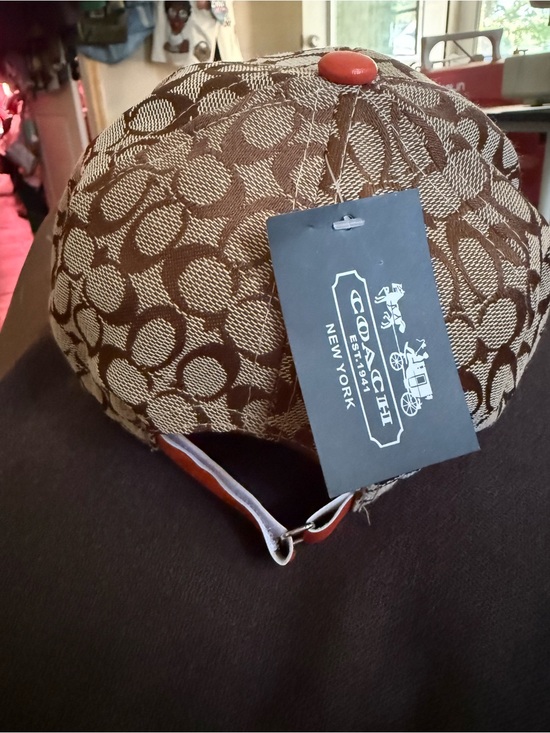 Source Unknown Accessories - Monogram brown and tan cap